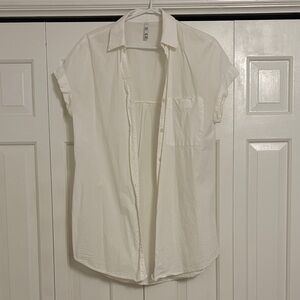 Zara Short-Sleeve Button-Down Shirt